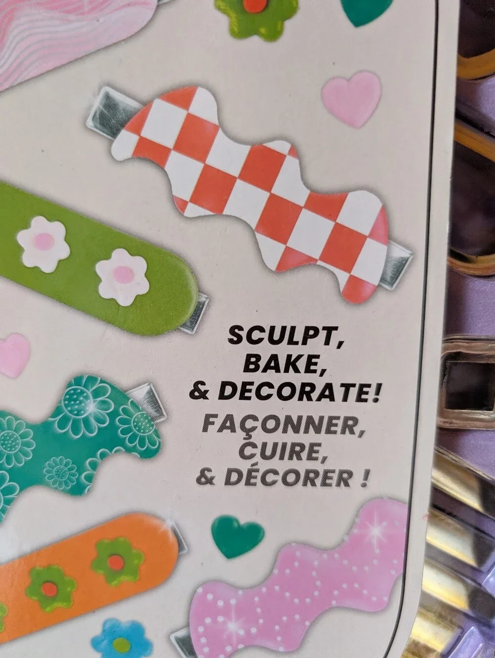 Kids Clay Hair Clip Kit – Multicolor